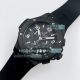 Replica Hublot Geneve Big Bang SS Black Chronograph Face Black Leather Strap (3)_th.jpg